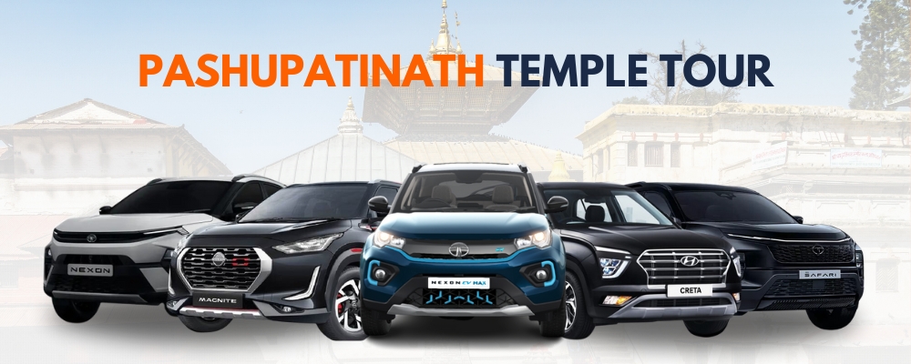 Rent Car in Kathmandu For Pashupatinath Temple Tour